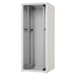 Triton Free-standing cabinet RZA 600x600 42U left steel door Vrijstaande rek Grijs