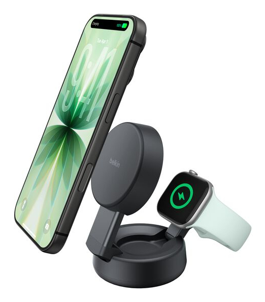 Belkin Ultracharge Pro Smartphone. Smartwatch Charcoal Usb Wireless Ch