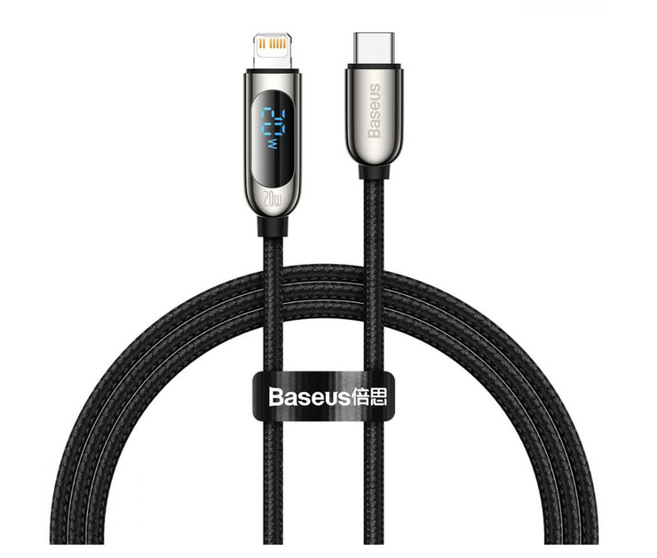 Baseus CATLSK-01 lightning cable 1 m Black