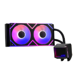 XPG LEVANTE II Processor Kit voor vloeistofkoeling 12 cm Zwart