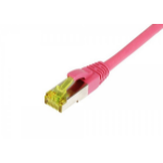 Synergy 21 S217701 networking cable Magenta 1 m Cat6a S/FTP (S-STP)