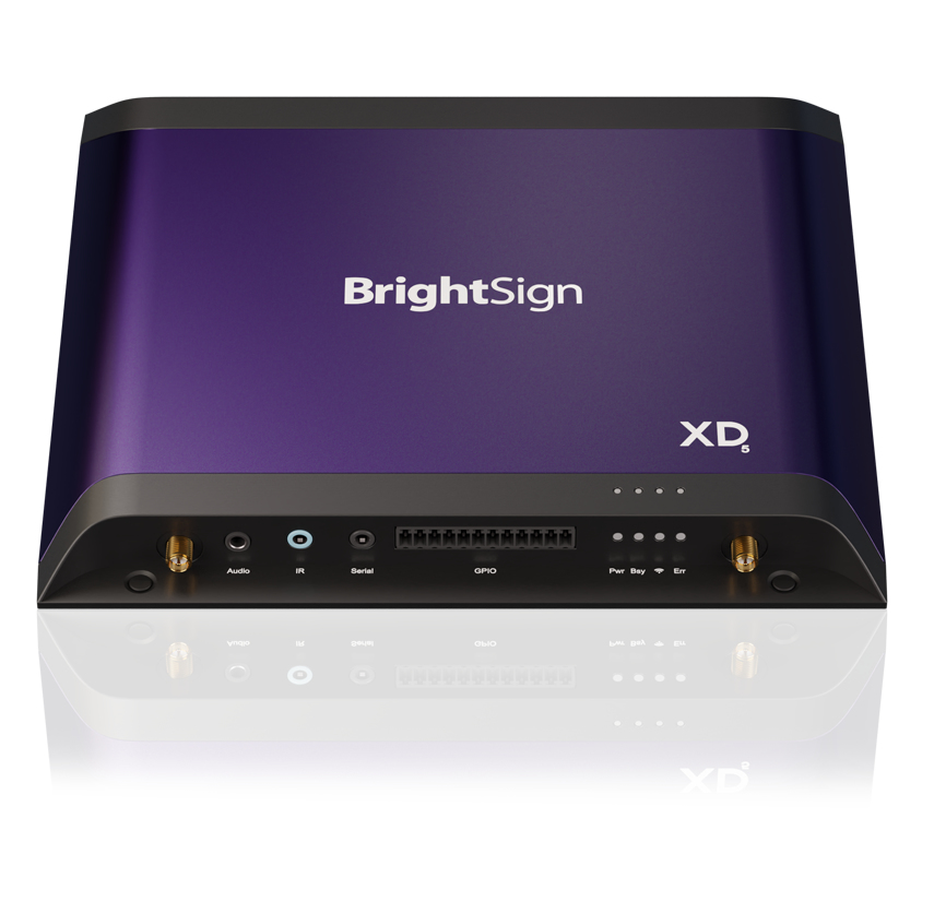 Image of BrightSign XD1035 digital media player Violet 4K Ultra HD 256 GB...