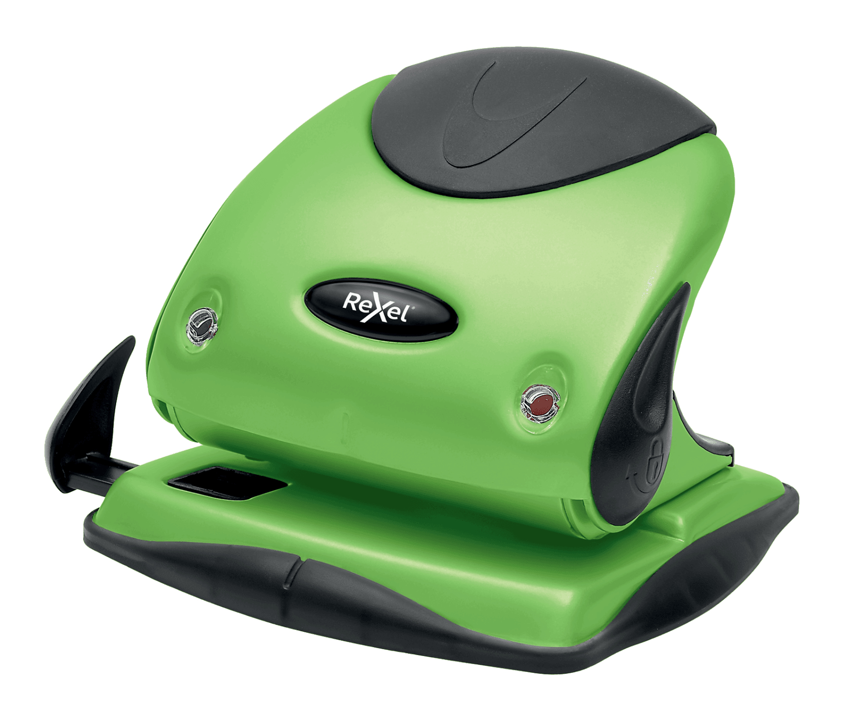 Image of Rexel P225 hole punch 25 sheets Green