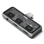 Satechi ST-HXRAJM laptop dock/port replicator Docking USB 3.2 Gen 2 (3.1 Gen 2) Type-C Grey
