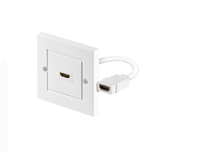 Image of Microconnect HDMWALL1 socket-outlet HDMI White
