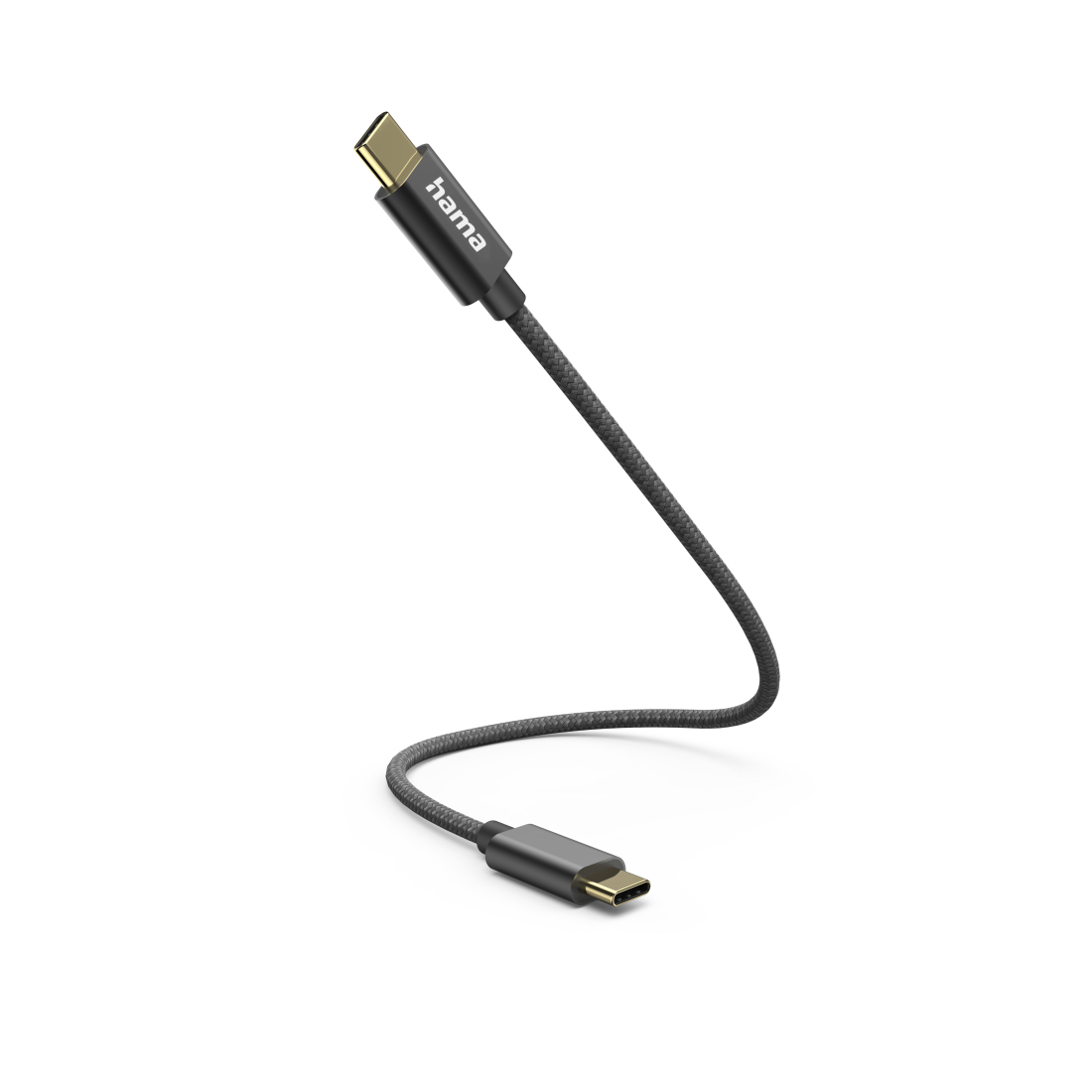Hama Black 00201604 Usb Cable Usb 2.0 0.2 M Usb C 0.48 Gbit/S