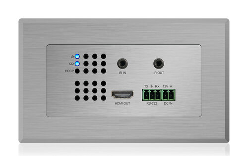 Blustream HEX11WP-RX AV extender Black