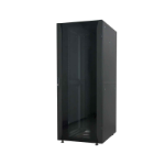 Intellinet Network Cabinet, Free Standing (Premium), 42U, Usable Depth 129 to 629mm/Width 503mm, Black, Flatpack, Max 2000kg, Server Rack, IP20 rated, 19", Aluminium, Multi-Point Door Lock, Split Side Panels (Two Locks Per Side), Three Year Warranty