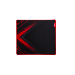 Marvo Scorpion G55 Blaze M Medium Size Non-Slip Microfibre Gaming Surface Mat (Black) Gaming mouse pad Black, Red