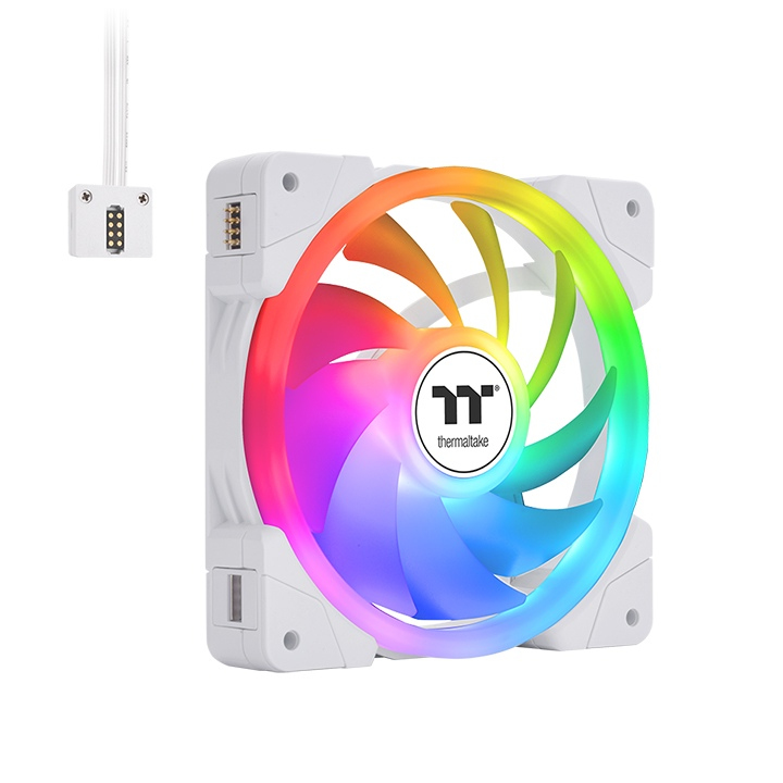 Image of Thermaltake SWAFAN EX12 ARGB Computer case Air cooler 14 cm White...