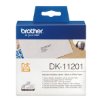 Brother DK-11201 DirectLabel Etikettes 29mm x 90mm 400 for Brother P-Touch QL/700/800/QL 12-102mm/QL 12-103.6mm