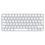 Apple Magic keyboard USB + Bluetooth Finnish, Swedish Aluminium, White MK2A3S/A