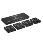 Rocstor Y10G021-B1 video splitter HDMI 4x HDMI