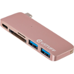 eSTUFF ES84121-ROSE notebook dock/port replicator USB 3.2 Gen 2 (3.1 Gen 2) Type-C Rose gold  Chert Nigeria