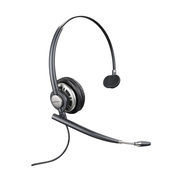 Poly Poly EncorePro HW710 Single Ear Headset +Carry Case EMEA - INTL English Loc  -  Euro plug