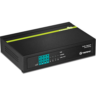 Image of Trendnet TPE-TG44G network switch Unmanaged Power over Ethernet...