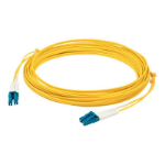 AddOn Networks ADD-LC-LC-10M9SMFP InfiniBand/fibre optic cable 393.7" (10 m) OFNR Yellow