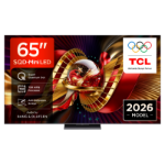 TCL C8L 65C8L-UK TV 165.1 cm (65") 4K Ultra HD Smart TV Wi-Fi Black 6000 cd/m²