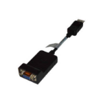 HP 632484-001 video cable adapter DisplayPort VGA Black