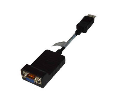 Image of HP 632484-001 video cable adapter DisplayPort VGA Black