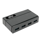 Tripp Lite U360-004-2F interface hub USB 3.2 Gen 1 (3.1 Gen 1) Type-B 5000 Mbit/s Black