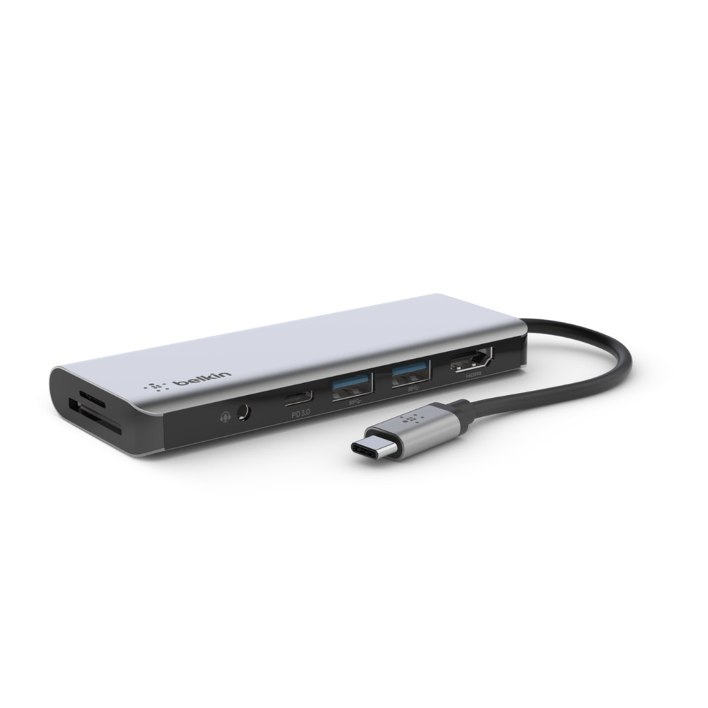 Image of Belkin AVC009btSGY USB 3.2 Gen 1 (3.1 Gen 1) Type-C Silver