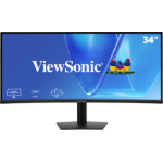 Viewsonic VG Series VG3420C computer monitor 34" 3440 x 1440 pixels UltraWide Quad HD LED Black