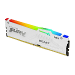 Kingston Technology FURY Beast 16GB 6000MT/s DDR5 CL30 DIMM White RGB XMP