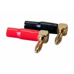 Monoprice 21913 wire connector Banana Black, Gold, Red