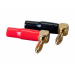 Monoprice 21913 wire connector Banana Black, Gold, Red