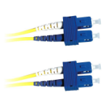 Lanview LVO231386 fibre optic cable 2 m 2x SC OS2 Yellow