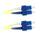 Lanview LVO231386 fibre optic cable 2 m 2x SC OS2 Yellow