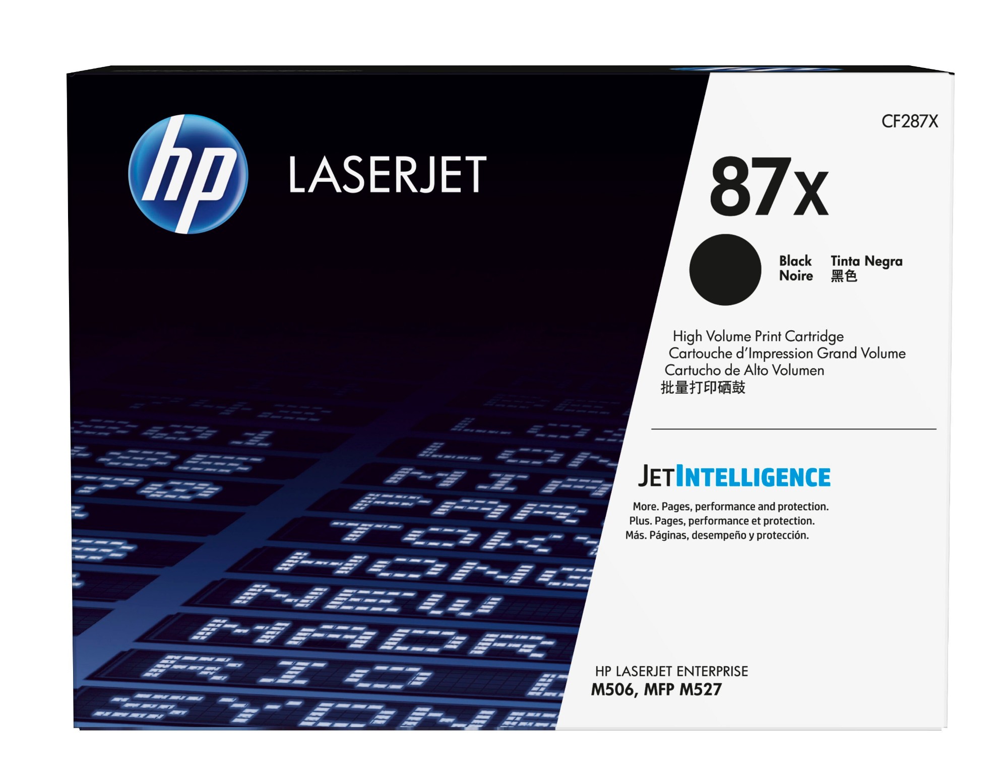 HP CF287X/87X Toner cartridge high-capacity. 18K pages ISO/IEC 19752 f