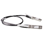 HPE X240 10G SFP+ to SFP+ 0.65m Direct Attach Copper Cable InfiniBand/fibre optic cable SFP+ Black