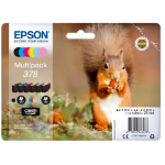 Epson C13T37884010/378 Ink cartridge multi pack Bk,C,M,Y,LC,LM 5.5ml 5,5ml 3x4,1ml 2x4,8ml Pack=6 for Epson XP 8000