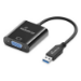 MediaRange MRCS230 video cable adapter 0.2 m USB Type-A VGA (D-Sub) Black