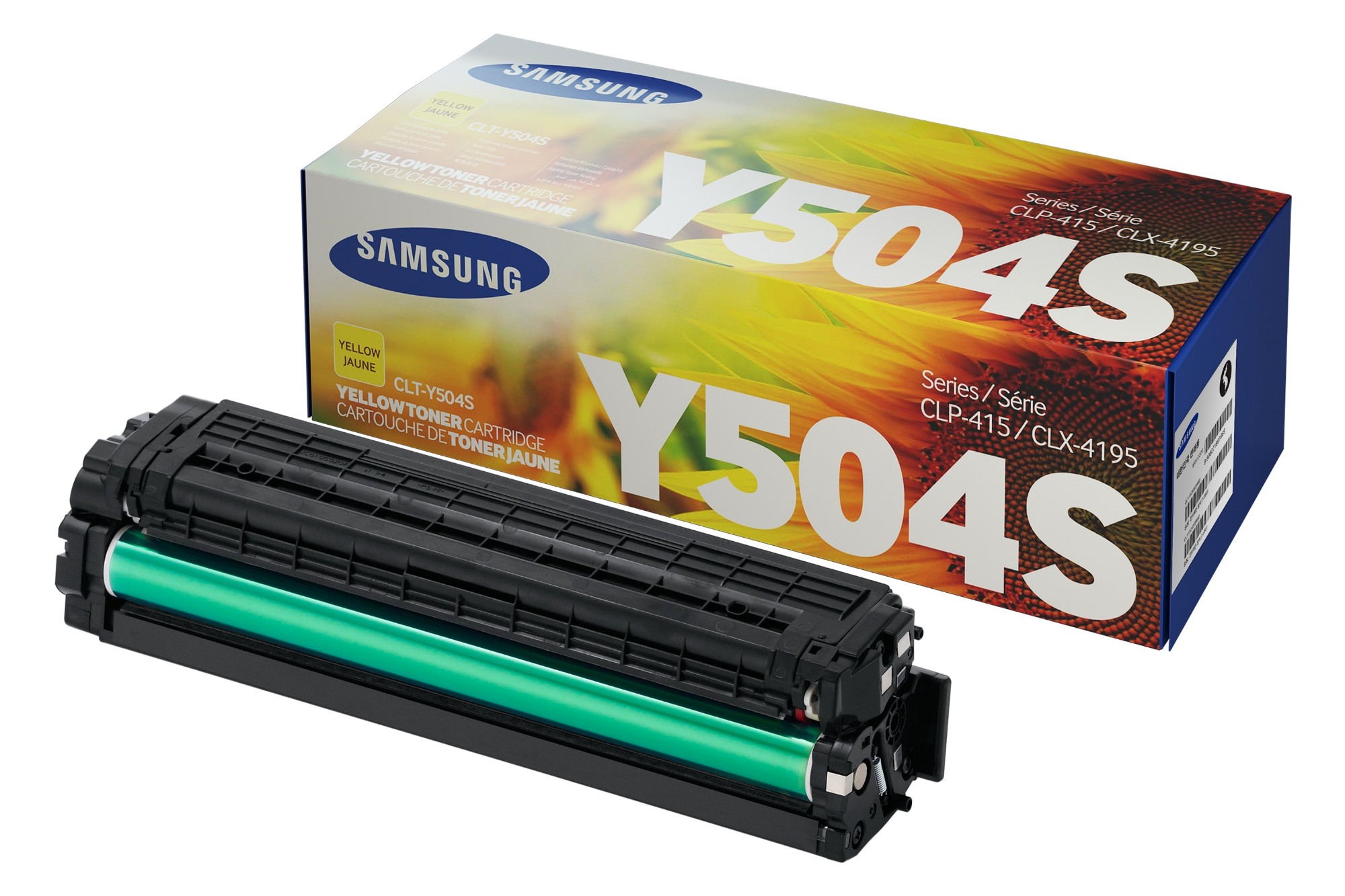 Samsung CLT-Y504S/ELS/Y504 Toner cartridge yellow, 1.8K pages ISO/IEC 19798 for Samsung CLP 415