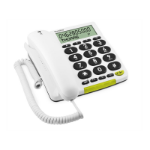 Doro 312cs Analoge telefoon Nummerherkenning Wit