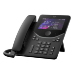 Cisco DESK PHONE 9871 CARBON IP phone Black, Carbon LCD Wi-Fi