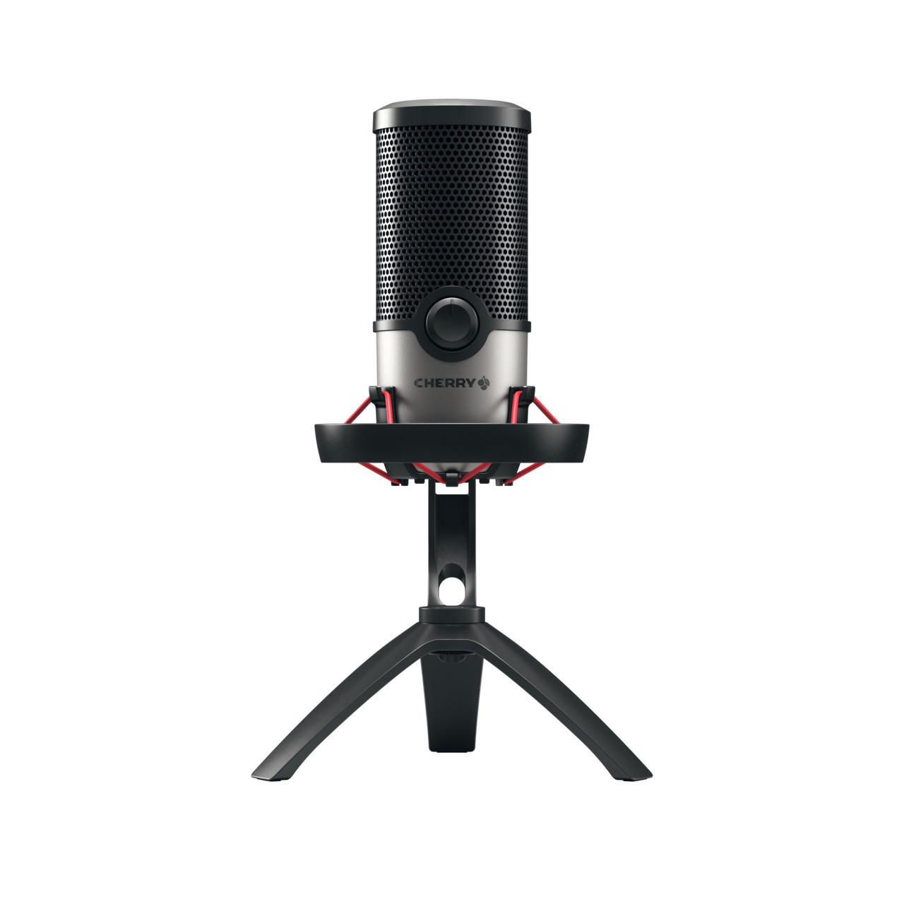 Image of CHERRY UM 6.0 ADVANCED Black, Silver Table microphone