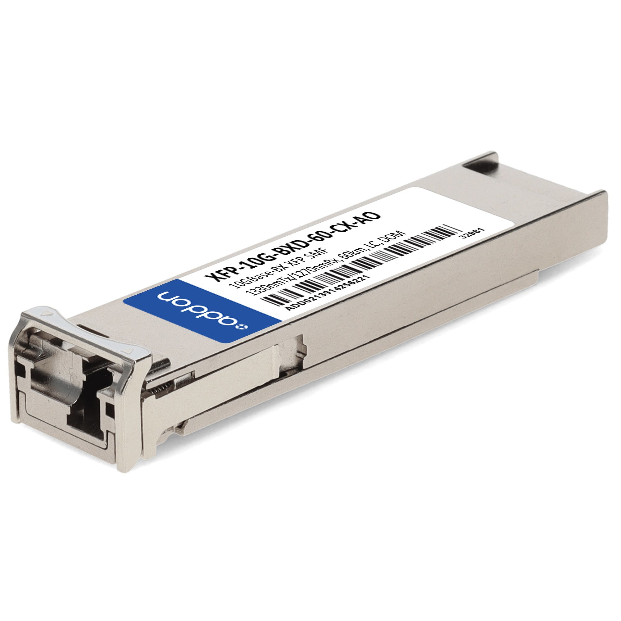AddOn Networks XFP-10G-BXD-60-CX-AO Compatible 10G XFP 60 km TAA Compliant Transceiver AddOn Networks XFP-10G-BXD-60-CX-AO Compatible 10G XFP 60 km TAA Compliant Transceiver