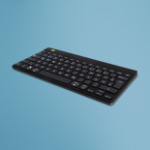 R-Go Tools Ergonomic keyboard R-Go Compact Break, compact keyboard with break software, QWERTZ (DE), Bluetooth, black