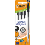 BIC 516335 ballpoint pen Black Stick ballpoint pen Medium 4 pc(s)