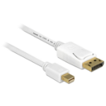 DeLOCK 83481 DisplayPort cable 1 m Mini DisplayPort White