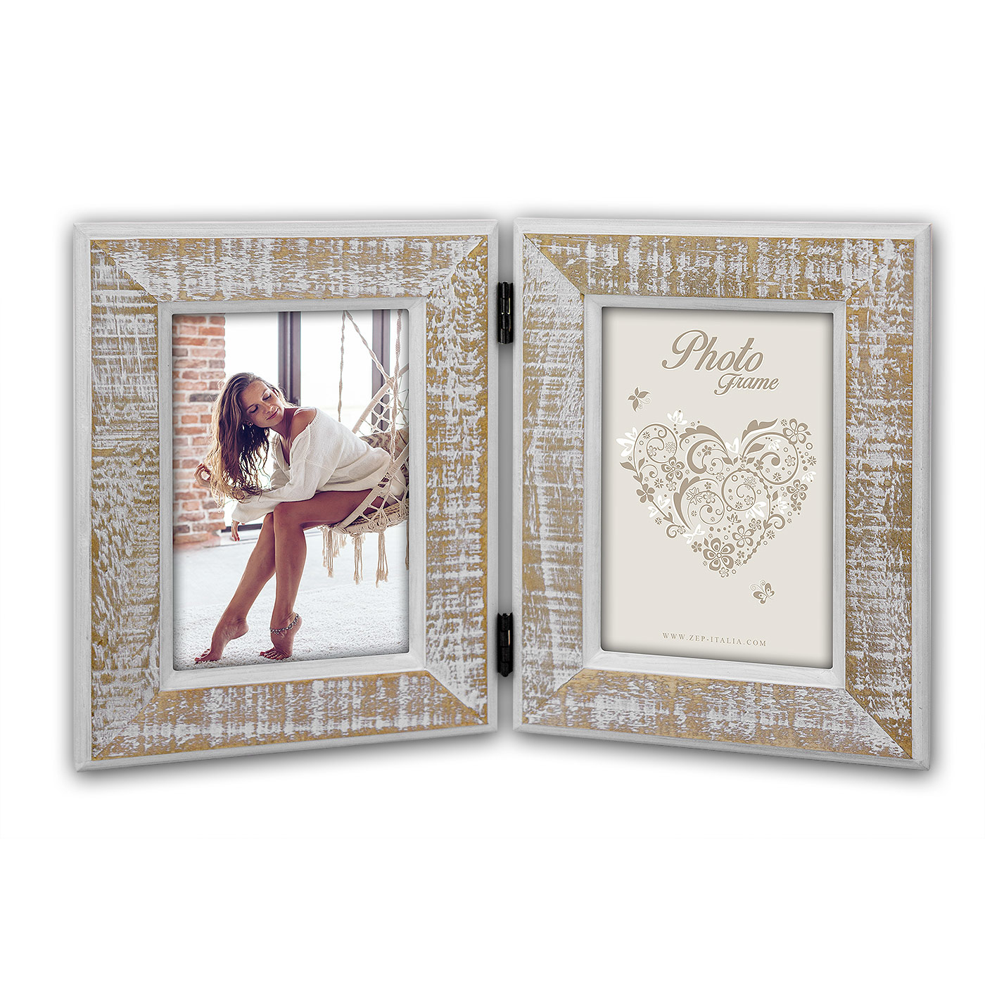 Image of ZEP Levico 2Q - Wood - Natural - White - Picture frame set - Table...