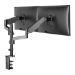 ProperAV Dual Swing Arm PC Monitor Mount Pole Assembly Gas Spring 19''-32"