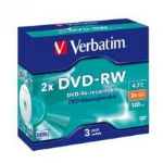 Verbatim DVD+RW 4.7 GB DVD-RW 3 pc(s)