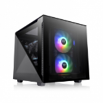 Thermaltake Divider 200 TG Micro Tower Black