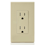 Leviton T5325-I socket-outlet NEMA 5-15 Ivory