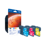 Brother LC-1100HYRBWBP Ink cartridge multi pack C,M,Y high-capacity, 3x750 pages ISO/IEC 24711 Pack=3 for Brother MFC 6490 C